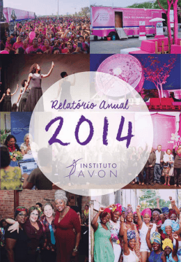 relatório 2014 - Instituto Avon