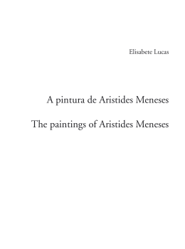 A pintura de Aristides Meneses The paintings of Aristides Meneses