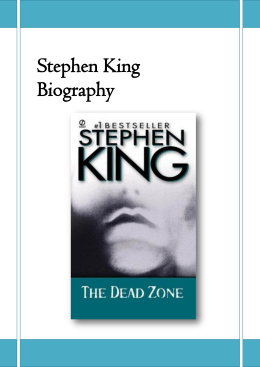 Stephen King Biography - pradigital-tome