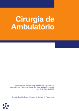 DGS Cirurgia de ambulatÃ³rio - AAGI
