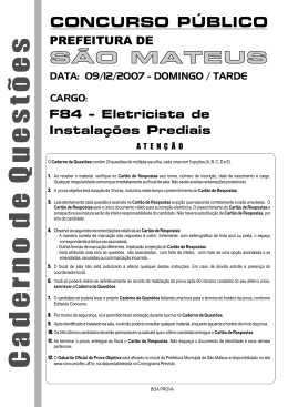 F84 - ELETRICISTA DE INSTALAÇÕES PREDIAIS.cdr