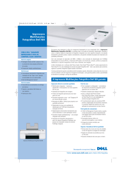 A Impressora Multifunções Fotográfica Dell 924 garante