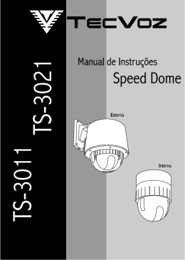 Manual Speed Dome - Plantec Distribuidora