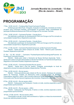 Cartaz site - JMJ RIO