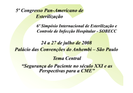 5º Congresso Pan-Americano de Esterilização