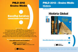 História Global - Saraiva S/A Livreiros Editores