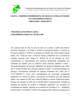 ata habilitação processo nº 23.2015 concorrencia 01.2015