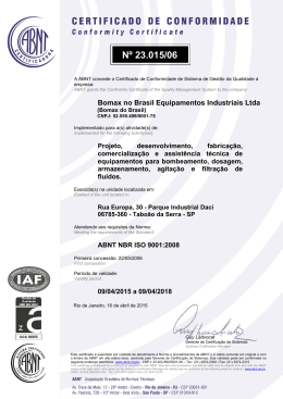 Clique aqui para baixar o Certificado ISO 9001:2008