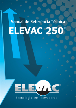 Manual de Referência Técnica ELEVAC 250