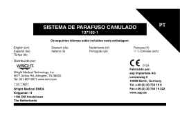 sistema de parafuso canulado 137183-1