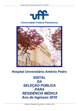 Edital - Uff - Universidade Federal Fluminense