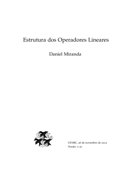 Estrutura dos Operadores Lineares