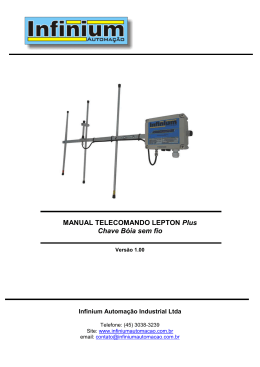 Telecomando LEPTON - 300MHz - telecomando, telemetria e