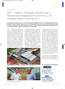 WCH – Weiler-C. Holzberger Industrial Ltda. e Weckenmann