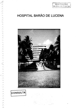 HOSPITAL BARÃO DE LUCENA