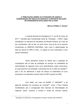 04/05/2011 - IDTL - Instituto de Direito Tributário de Londrina