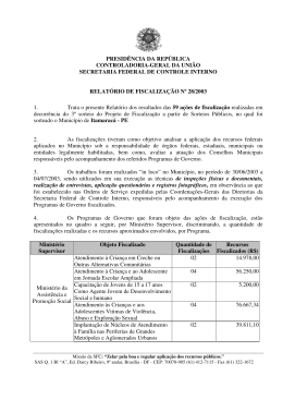 relatório de fiscalização nº 028 município de ilha de itamaracá