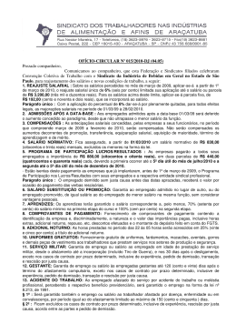 OFÍCIO-CIRCULAR Nº 015/2010-DJ (04.05 - ALIMENT-ATA