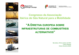 Congresso da Associação Ibérica de Gás Natural para a Mobilidade