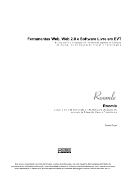 Roomle - Ferramentas Web, Web 2.0 e Software Livre em EVT