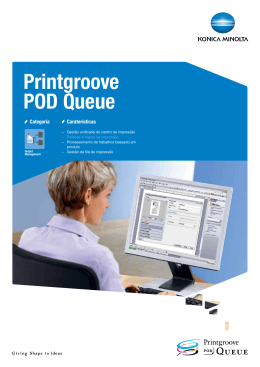 Ficha Técnica Printgroove POD Queue, PDF