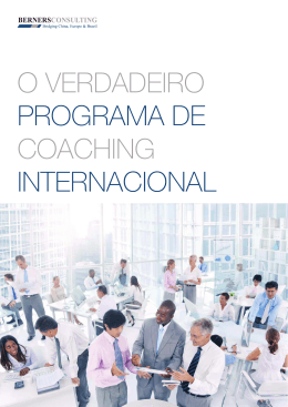 Coaching Brochure - Berners Consulting