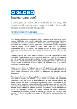 11/03/15 - Associação Brasileira de Energia Nuclear
