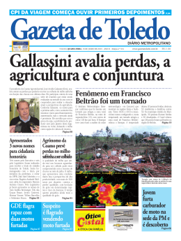 Gazeta de Toledo - 18 classificados