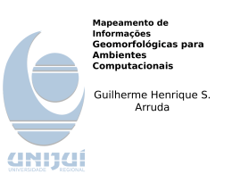 Guilherme Henrique S. Arruda - Applied Computing Research Group