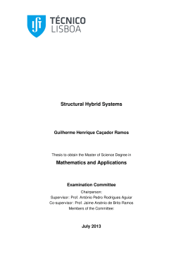 Structural Hybrid Systems Mathematics and Applications
