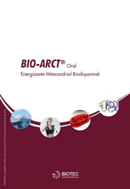 Literaratura do fornecedor - Bio-Arct