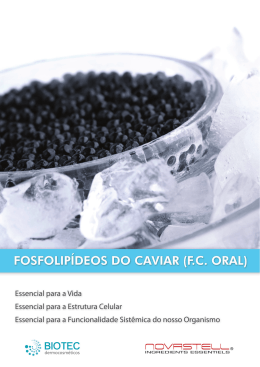 Fosfolipídeos do Caviar