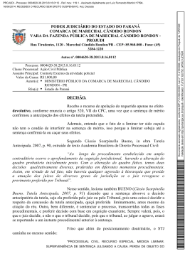 decisão - Ministério Público do Paraná