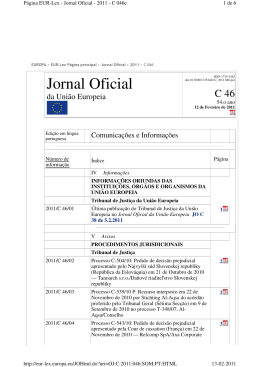 Jornal Oficial C 46 - Centro de Estudos em Direito da União Europeia