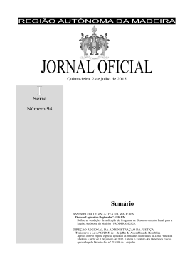 JORNAL OFICIAL - Proderam 2020