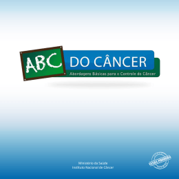 ABC do Câncer - Biblioteca Virtual em Saúde
