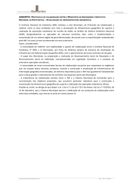 Protocolo de colaboração entre o Município de Guimarães e