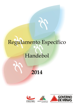 Regulamento Específico Handebol 2014