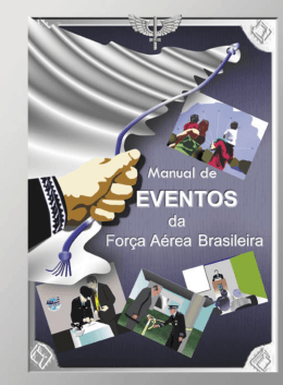 manual de eventos da força aérea brasileira