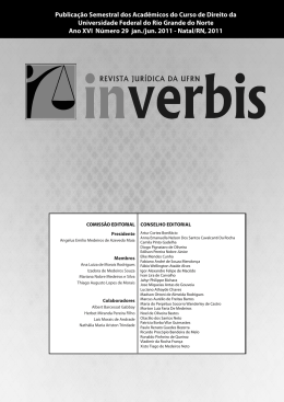 Edição 29 - Revista Jurídica In Verbis