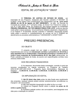 050 - Tribunal de Justiça do Estado de Goiás