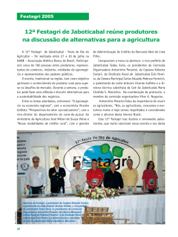12ª Festagri de Jaboticabal reúne produtores na
