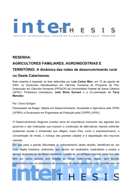 Imprimir artigo - Universidade Federal de Santa Catarina