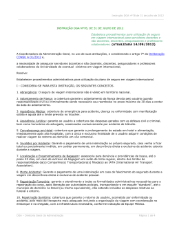 Instrução Normativa DGA nº 78/2012