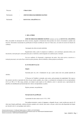 Processo : 17026-33.2014 Reclamante : JOSÉ DE RIBAMAR