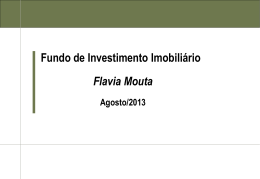Fundo de Investimento Imobiliário Flavia Mouta