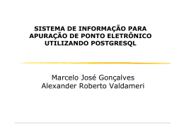Marcelo José Gonçalves Alexander Roberto Valdameri