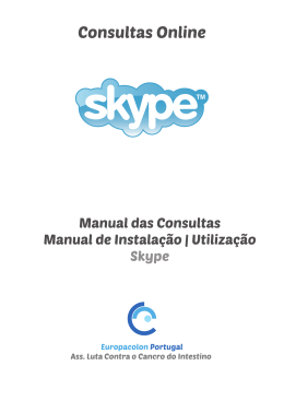 Manual Skype - Europacolon