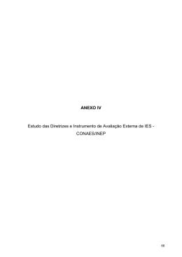 ANEXO IV Estudo das Diretrizes e Instrumento de - PUC