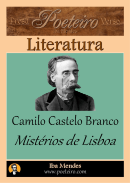 Mistérios de Lisboa - Projeto Livro Livre